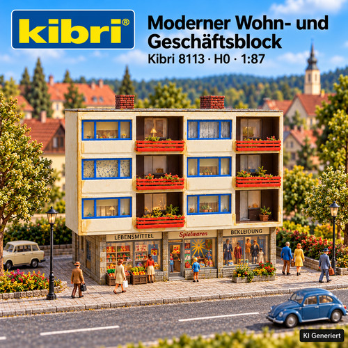 Kibri 8113 moderner - h0,